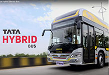 Tata starbus Hybrid Electric Bus